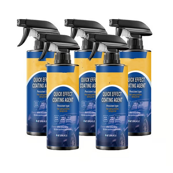 🚗💨 Advanced Ceramic Coating Spray – 5-Minute Application, 12-Month Shine & Hydrophobic Protection. Instant Gloss, Effortless Shine!🏆✨