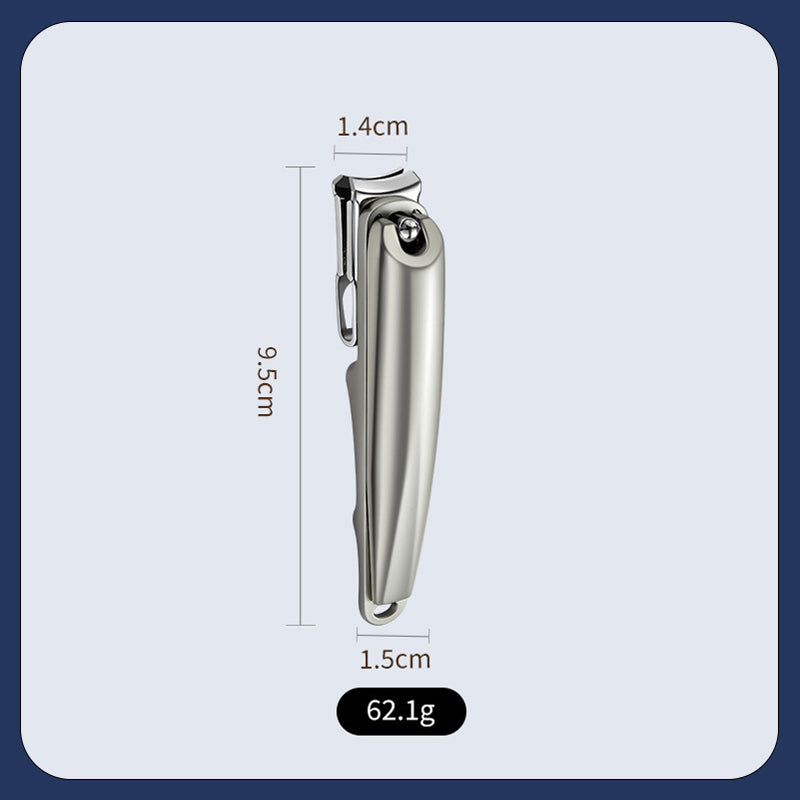 360-Degree Rotating Wide-Opening Nail Clipper